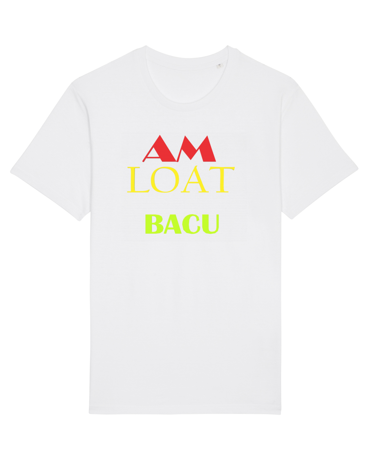 Tricou mânecă scurtă Unisex Rocker White