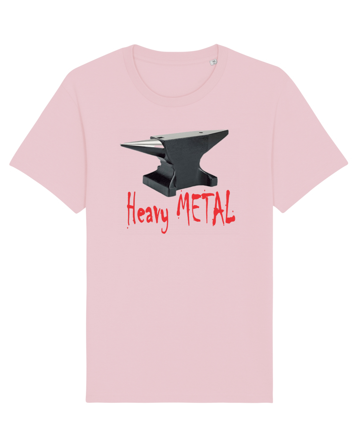 Tricou mânecă scurtă Unisex Rocker Cotton Pink