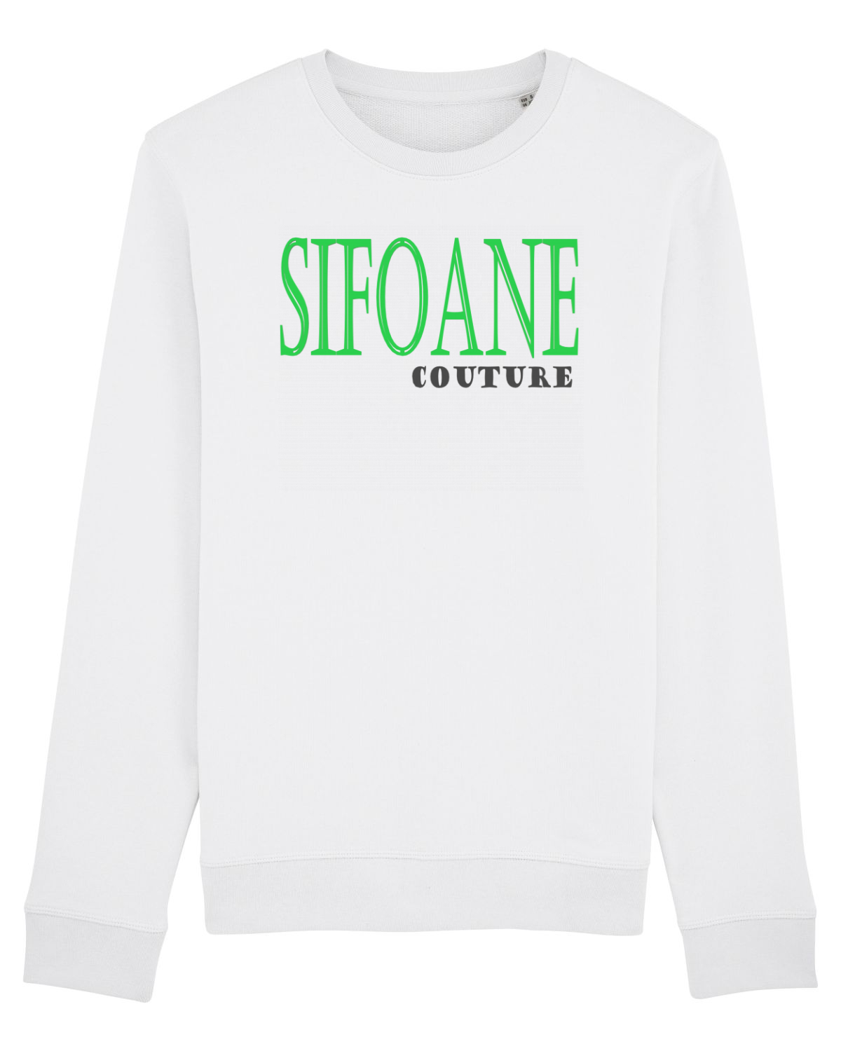 Bluză mânecă lungă Unisex Rise White