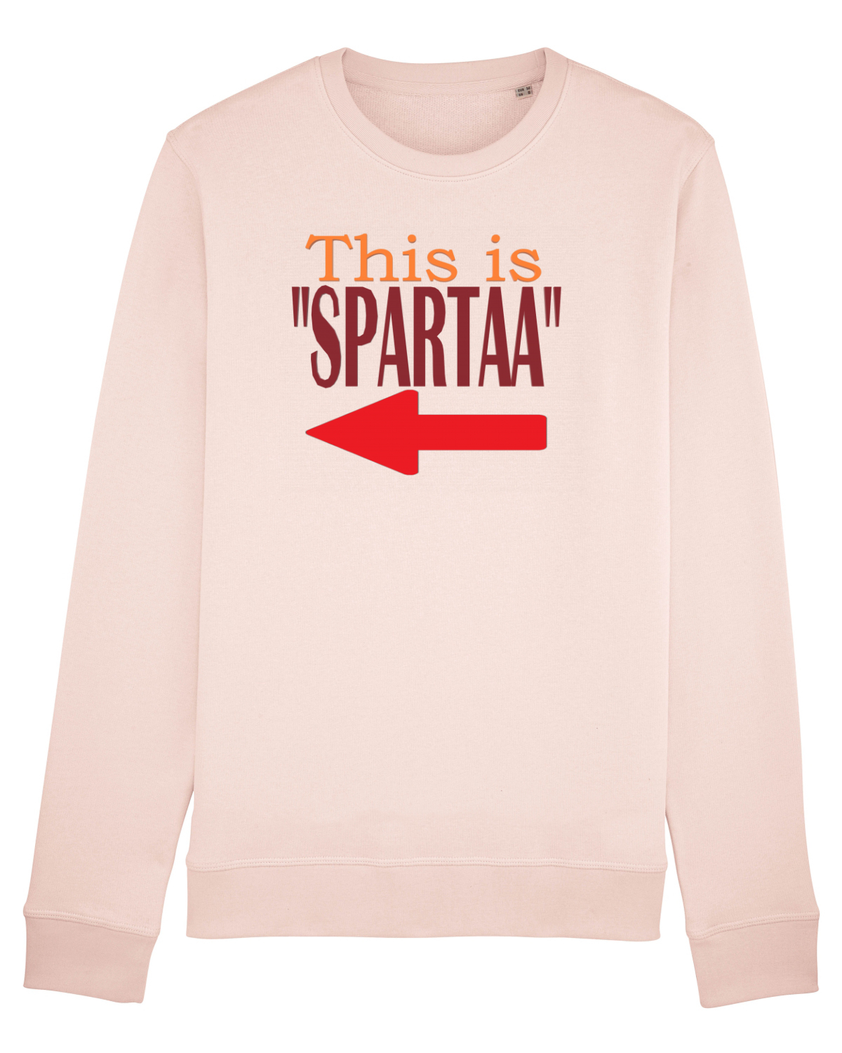 Bluză mânecă lungă Unisex Rise Candy Pink
