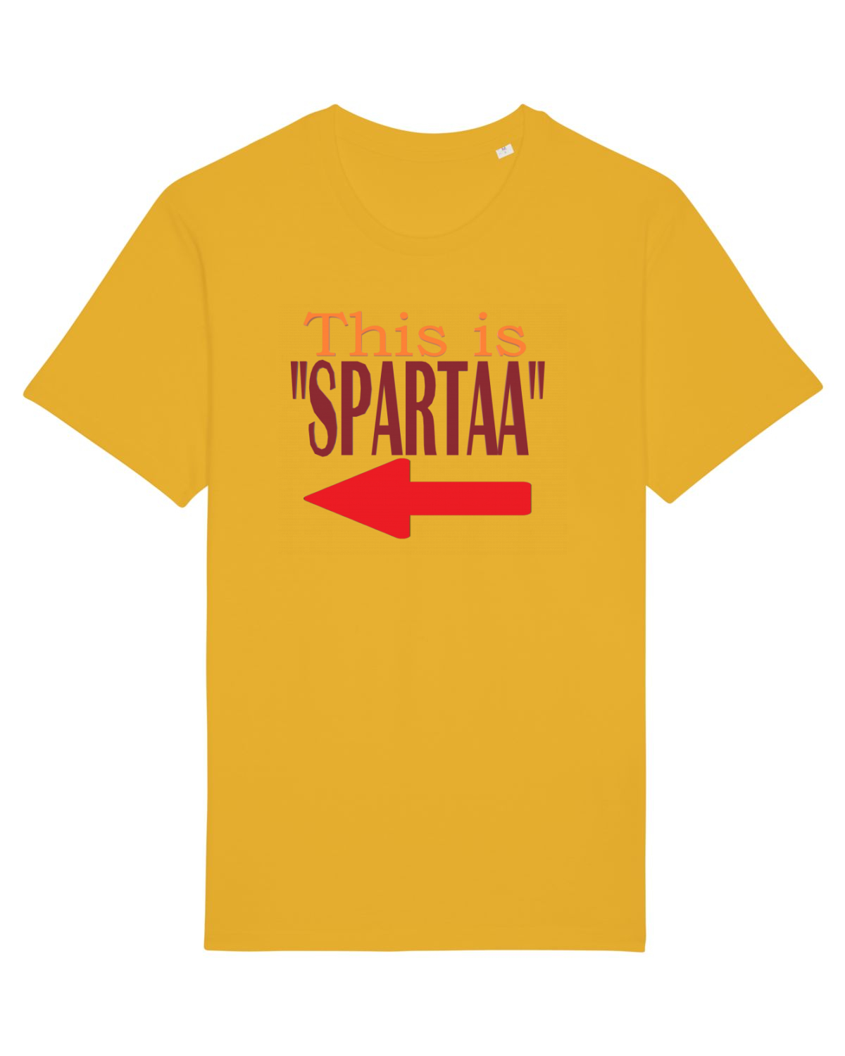 Tricou mânecă scurtă Unisex Rocker Spectra Yellow