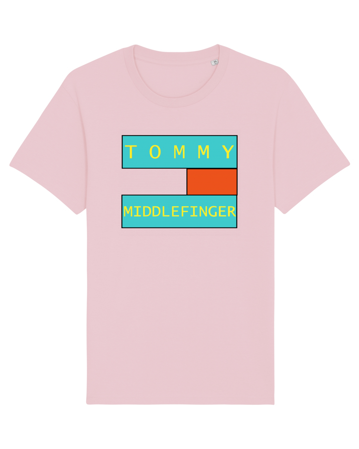 Tricou mânecă scurtă Unisex Rocker Cotton Pink