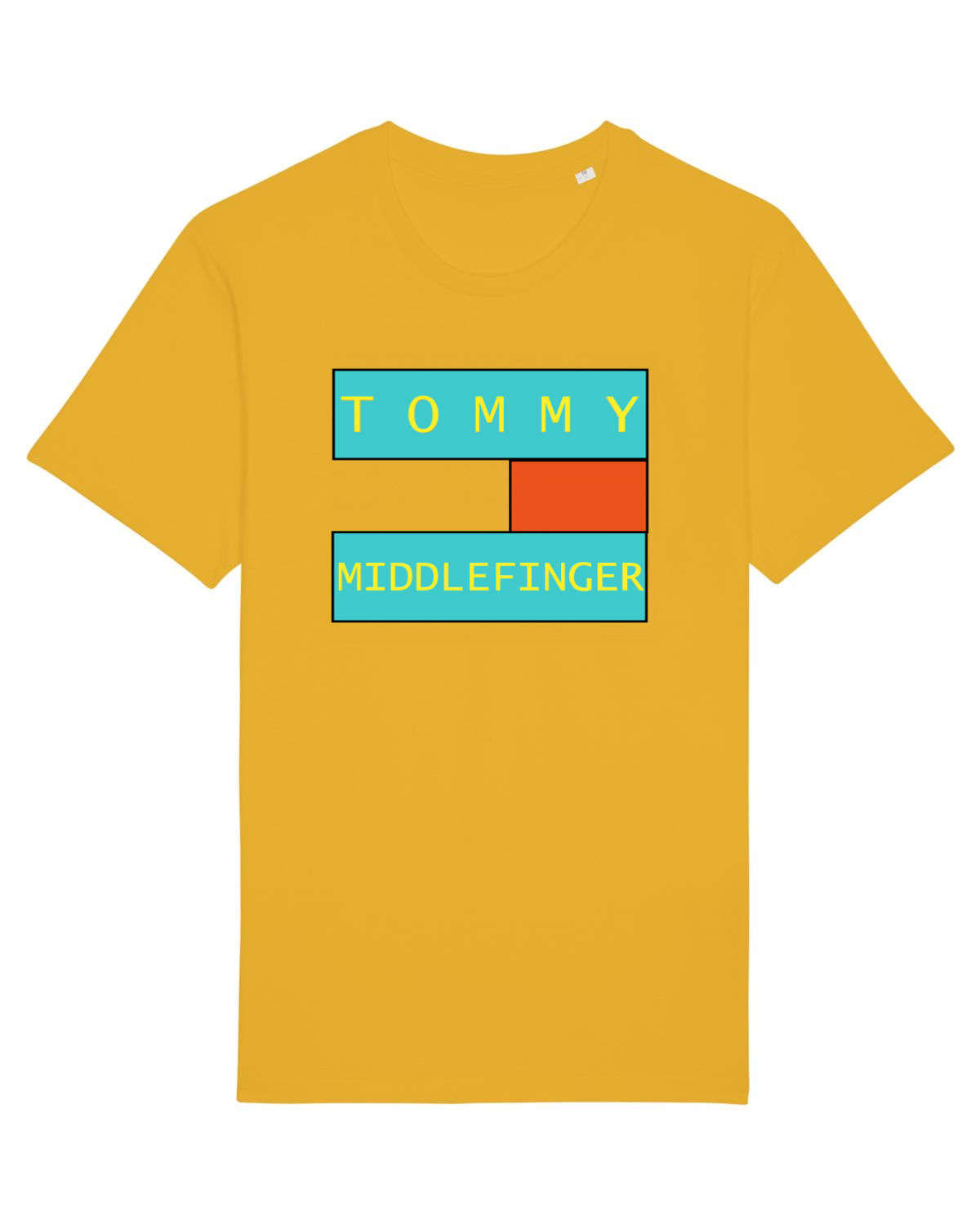 Tricou mânecă scurtă Unisex Rocker Spectra Yellow