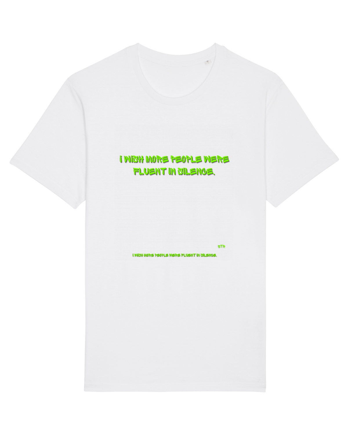 Tricou mânecă scurtă Unisex Rocker White