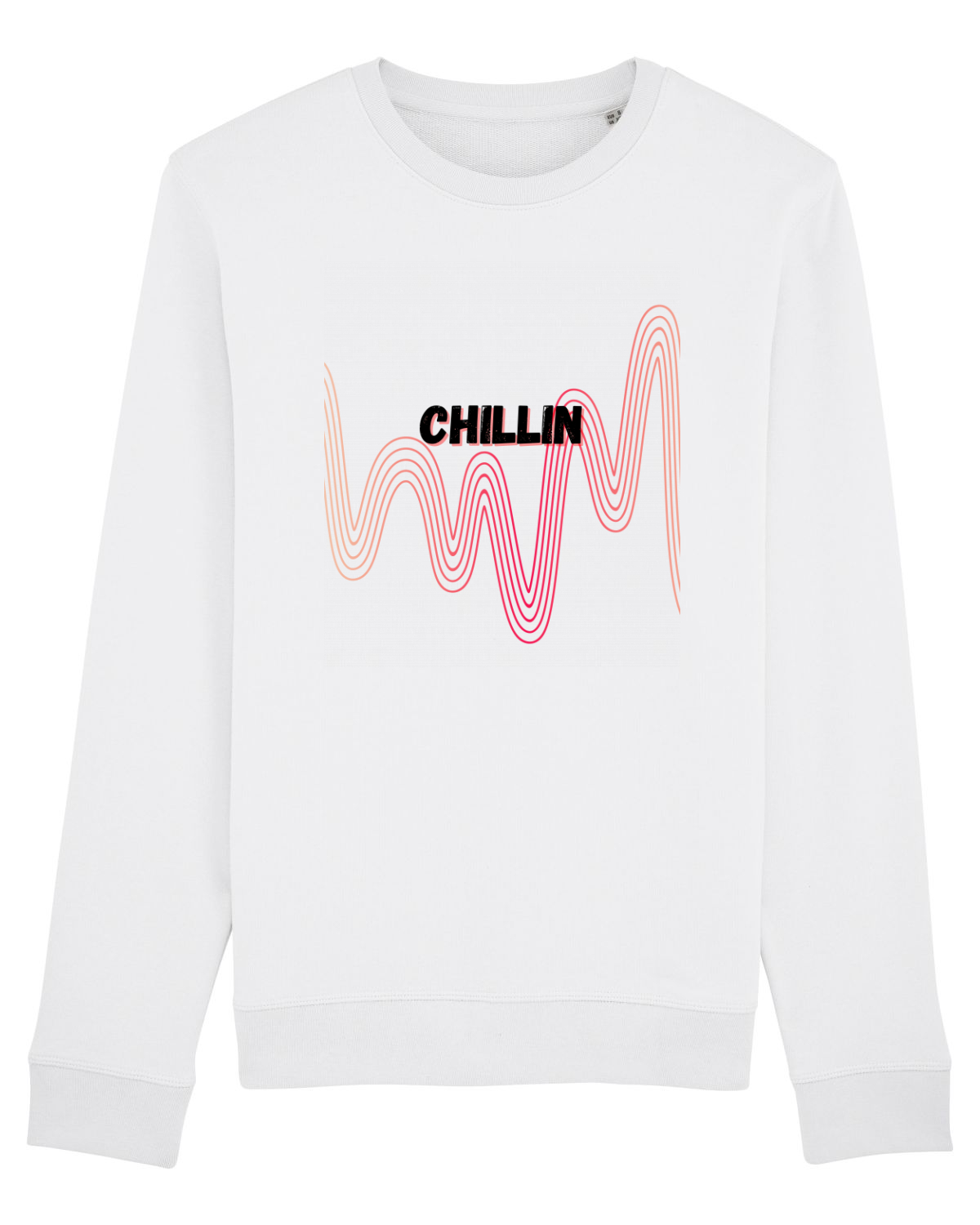Bluză mânecă lungă Unisex Rise White