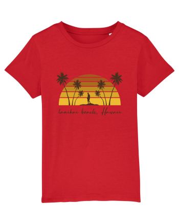 Lanikai Beach Hawaii Red
