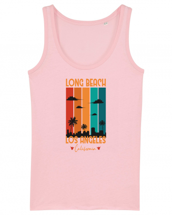 Long Beach California Cotton Pink