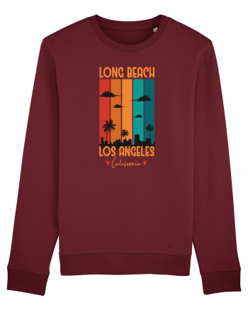 Long Beach California Burgundy