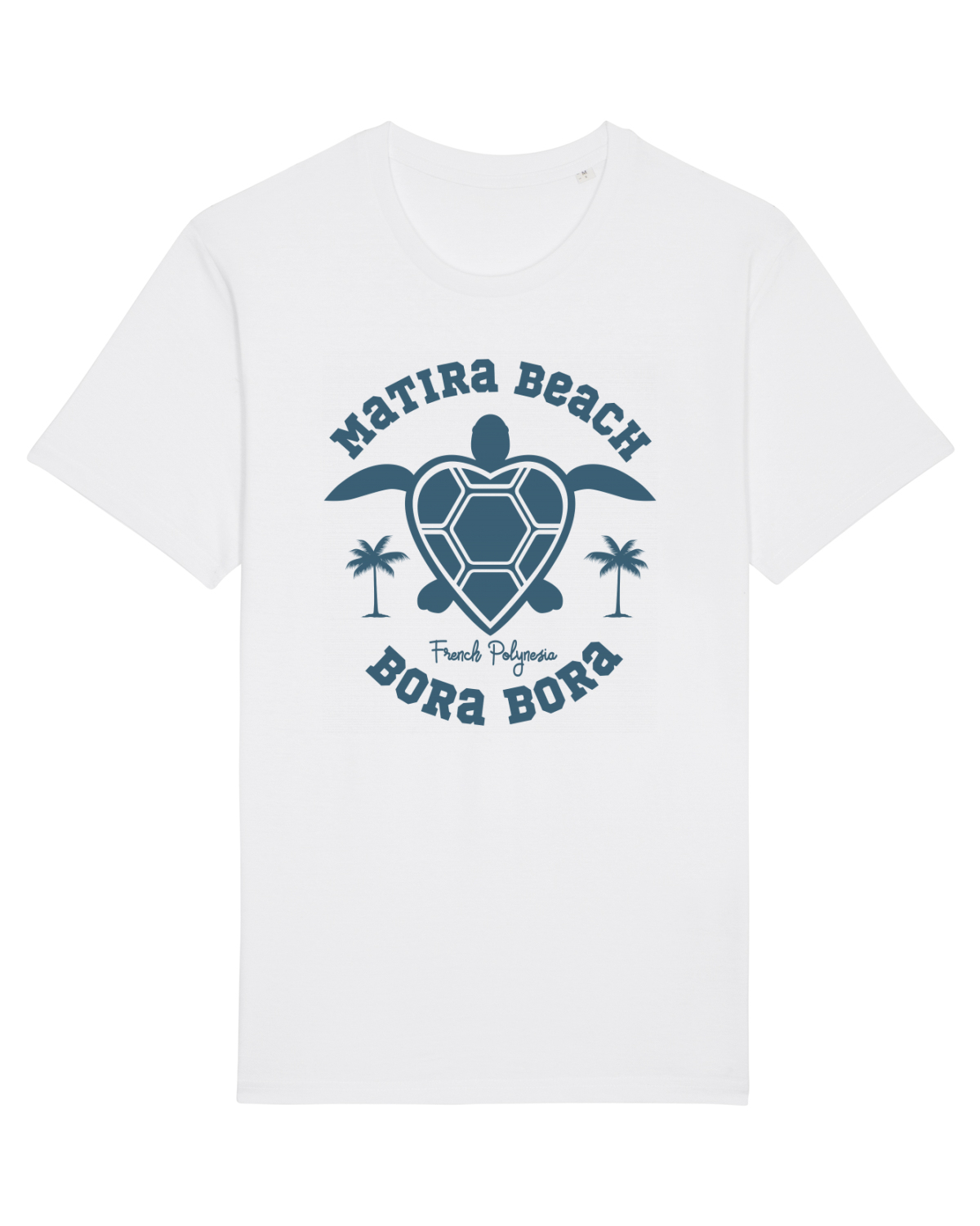 Tricou mânecă scurtă Unisex Rocker White