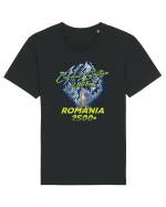Pentru montaniarzi - Man vs mountain - Cornul Călțun Tricou mânecă scurtă Unisex Rocker
