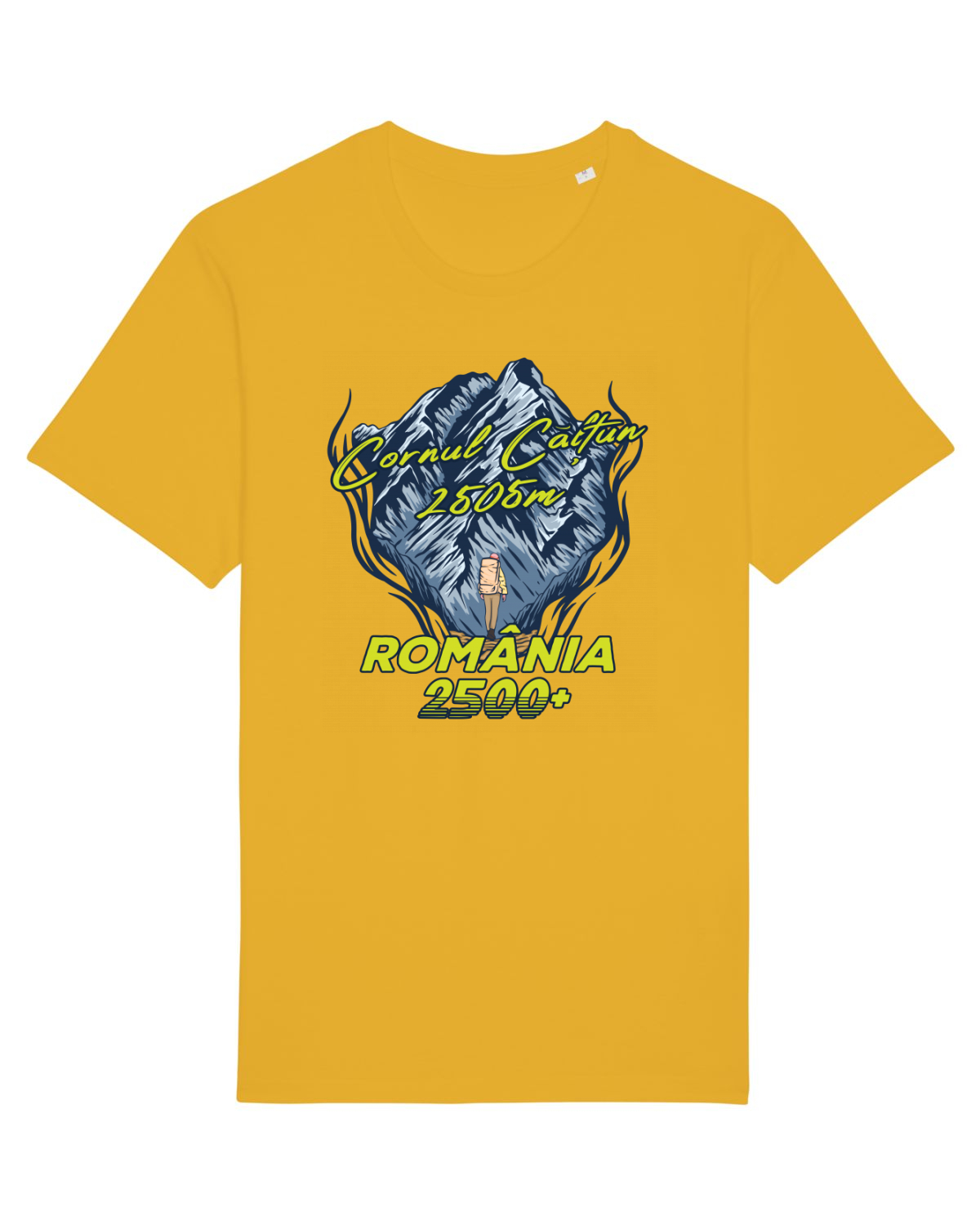 Tricou mânecă scurtă Unisex Rocker Spectra Yellow
