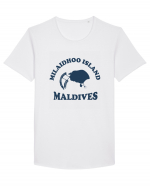 Milaidhoo Island Maldives Tricou mânecă scurtă guler larg Bărbat Skater