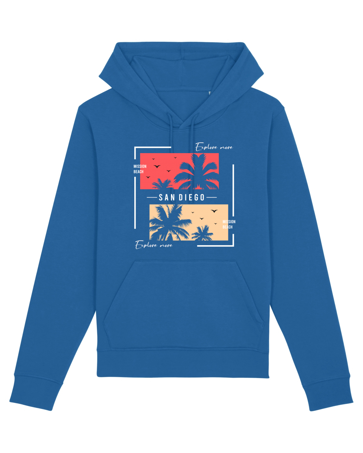 Hanorac Unisex Drummer Royal Blue