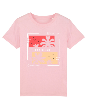 Mission Beach San Diego Cotton Pink