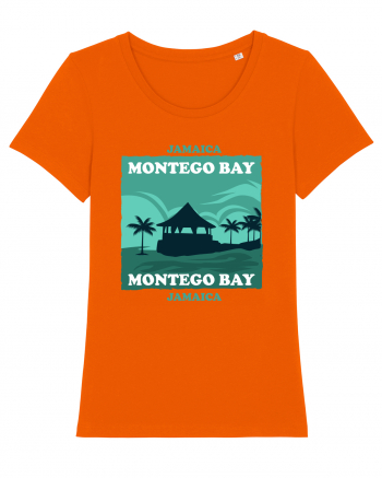 Montego Bay Jamaica Bright Orange