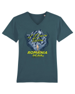 Pentru montaniarzi - Man vs mountain - Dara Tricou mânecă scurtă guler V Bărbat Presenter
