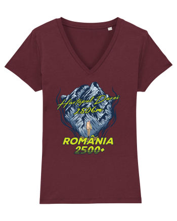 Pentru montaniarzi - Man vs mountain - Hârtopul Darei Burgundy