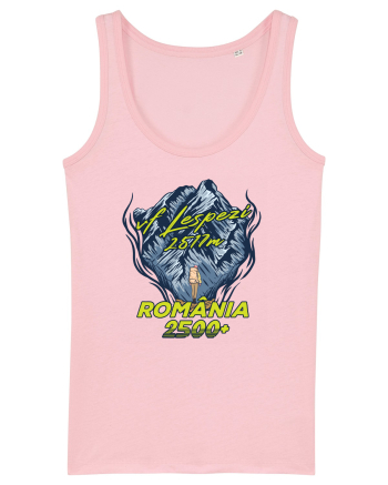 Pentru montaniarzi - Man vs mountain - Lespezi Cotton Pink