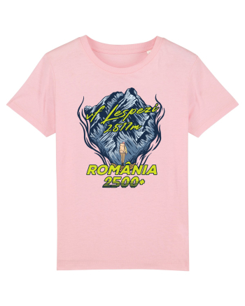 Pentru montaniarzi - Man vs mountain - Lespezi Cotton Pink