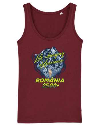 Pentru montaniarzi - Man vs mountain - Life changing experience Burgundy