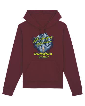 Pentru montaniarzi - Man vs mountain - Life changing experience Burgundy