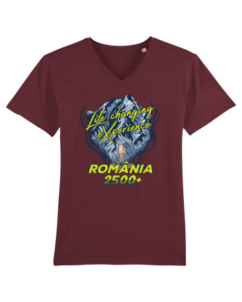 Pentru montaniarzi - Man vs mountain - Life changing experience Burgundy