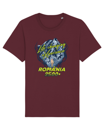Pentru montaniarzi - Man vs mountain - Life changing experience Burgundy