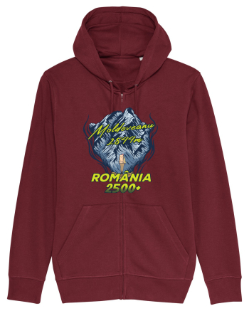 Pentru montaniarzi - Man vs mountain - Moldoveanu Burgundy