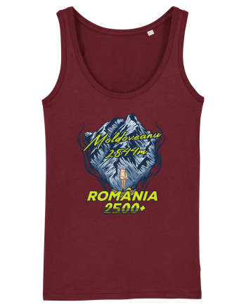 Pentru montaniarzi - Man vs mountain - Moldoveanu Burgundy