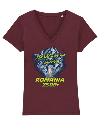 Pentru montaniarzi - Man vs mountain - Moldoveanu Burgundy