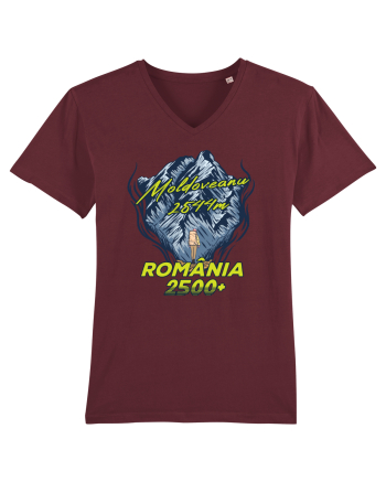 Pentru montaniarzi - Man vs mountain - Moldoveanu Burgundy