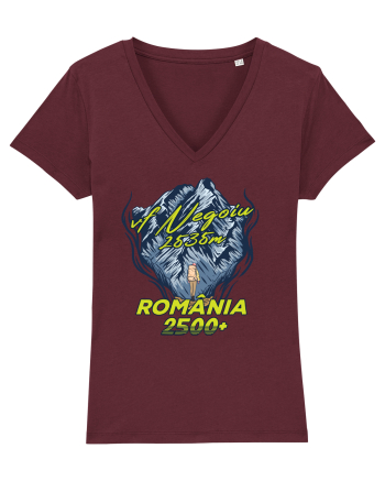 Pentru montaniarzi - Man vs mountain - Negoiu Burgundy