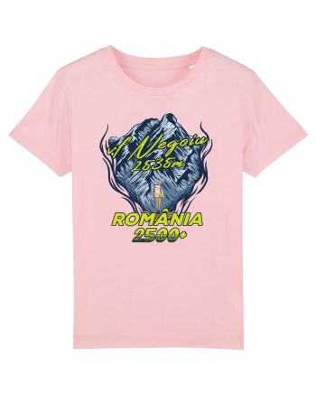 Pentru montaniarzi - Man vs mountain - Negoiu Cotton Pink