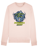Pentru montaniarzi - Man vs mountain - Omu Bluză mânecă lungă Unisex Rise