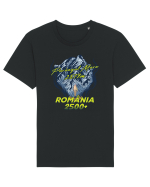 Pentru montaniarzi - Man vs mountain - Parângul Mare Tricou mânecă scurtă Unisex Rocker