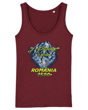 Pentru montaniarzi - Man vs mountain - Peleaga Burgundy