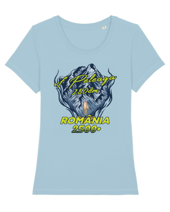 Pentru montaniarzi - Man vs mountain - Peleaga Sky Blue