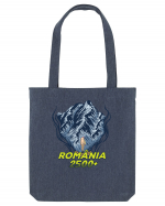 Pentru montaniarzi - Man vs mountain - Romania 2500 Sacoșă textilă