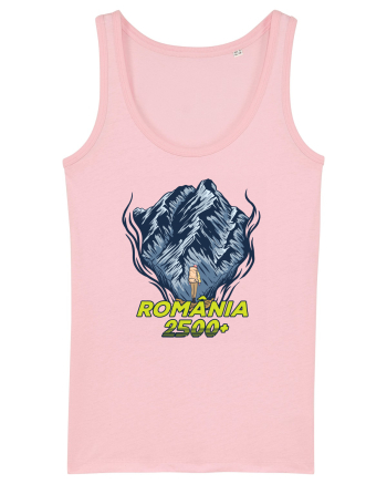 Pentru montaniarzi - Man vs mountain - Romania 2500 Cotton Pink