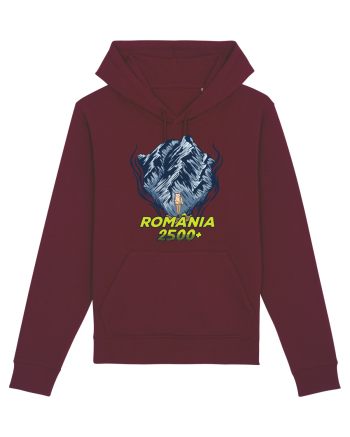 Pentru montaniarzi - Man vs mountain - Romania 2500 Burgundy