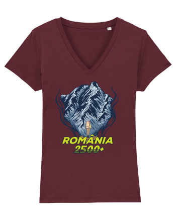 Pentru montaniarzi - Man vs mountain - Romania 2500 Burgundy