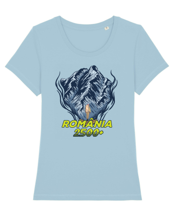 Pentru montaniarzi - Man vs mountain - Romania 2500 Sky Blue