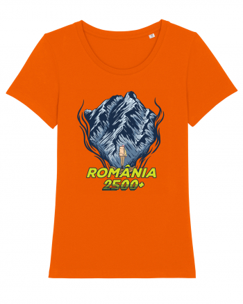 Pentru montaniarzi - Man vs mountain - Romania 2500 Bright Orange