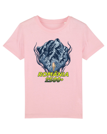 Pentru montaniarzi - Man vs mountain - Romania 2500 Cotton Pink