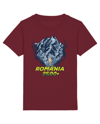 Pentru montaniarzi - Man vs mountain - Romania 2500 Burgundy