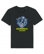 Pentru montaniarzi - Man vs mountain - Romania 2500 Tricou mânecă scurtă Unisex Rocker