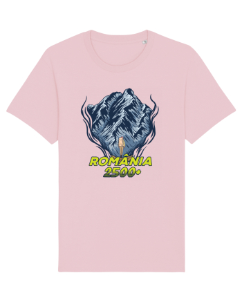 Pentru montaniarzi - Man vs mountain - Romania 2500 Cotton Pink