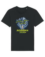 Pentru montaniarzi - Man vs mountain - Viștea Mare Tricou mânecă scurtă Unisex Rocker