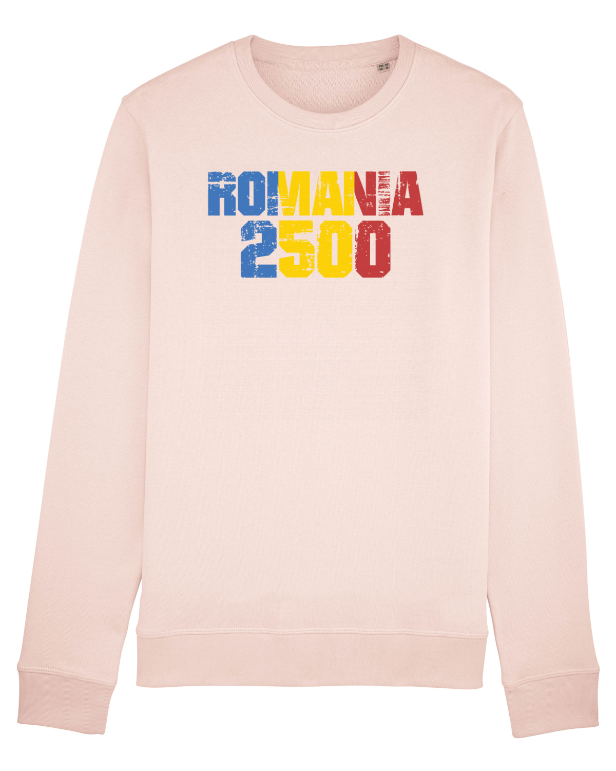 Bluză mânecă lungă Unisex Rise Candy Pink
