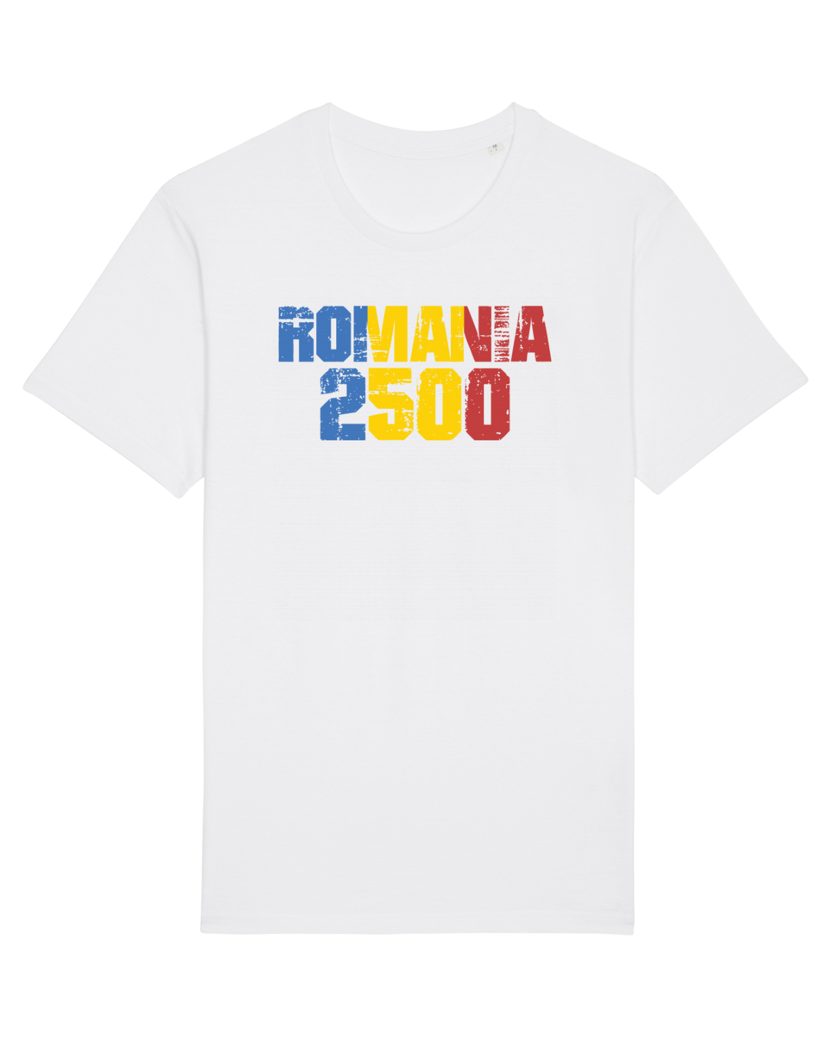 Tricou mânecă scurtă Unisex Rocker White